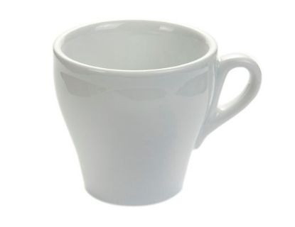 Εικόνα της Πορσελάνινη κούπα cappuccino Άσπρο χρώμα