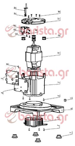 Belogia Blender motor holder (image item 17)