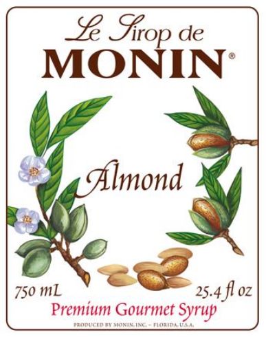 Monin ALMOND/ORGEAT - Σιρόπι Πικραμύγδαλο