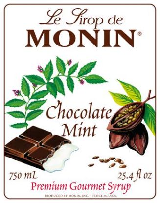 Εικόνα της Monin CHOCO MINT - Σιρόπι Σοκολάτα κ Μέντα