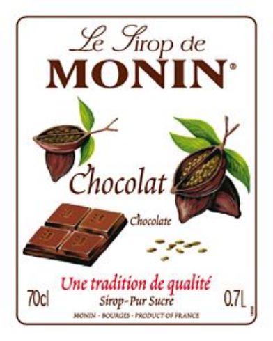 Monin CHOCOLATE - Σιρόπι Σοκολάτα