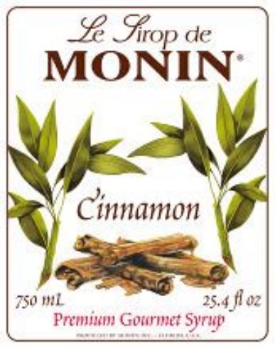 Monin CINNAMON - Σιρόπι Κανέλλα