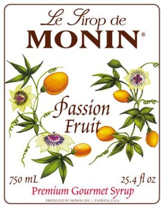 Εικόνα της Monin PASSION FRUIT - Σιρόπι Φρούτο του Πάθους