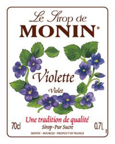 Monin VIOLET - Σιρόπι Βιολέτα