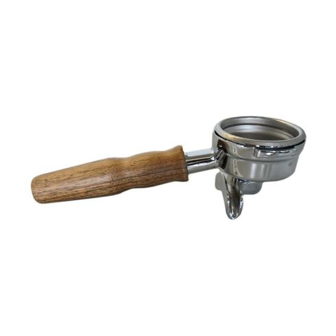 Picture of Complete Portafilter with Italian Walnut Handle For Wega & compatible