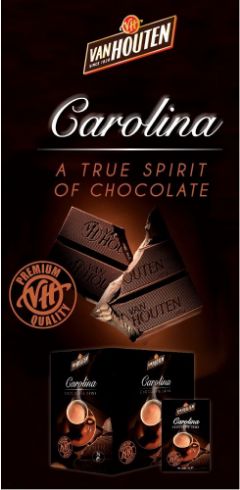 Picture of Van Houten Chocolate Carolina 75x38g