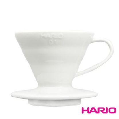 Εικόνα της V60 Coffee Dripper 01 Λευκό Κεραμικό