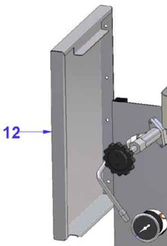 Picture of Vibiemme Replica 2 Group 2 Boiler Pid Bodywork Replica Inox Right Side 