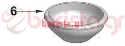 Εικόνα της Vibiemme Lollo Filterholder - High Filter - 1 Cup  (ITEM 6)