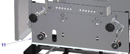 Εικόνα της Vibiemme Replica 2 Group 2 Boiler Pid Bodywork Front Panel For Replica Electr. - Higher Group