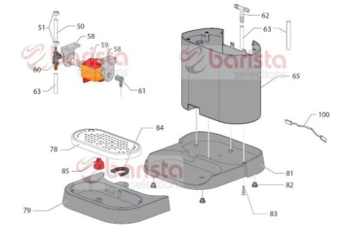 Gaggia Καλώδιο Αντλίας Ul-csa