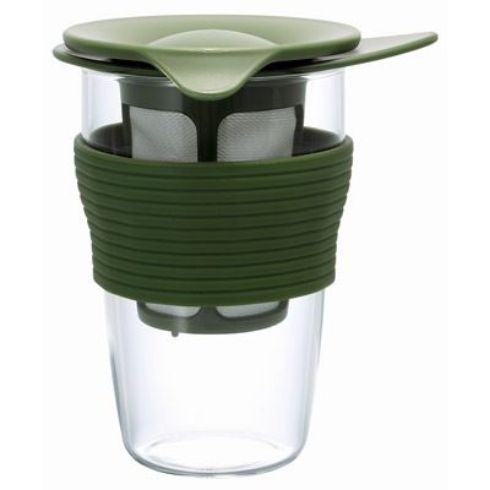 Handy Tea Maker Large Olive Green