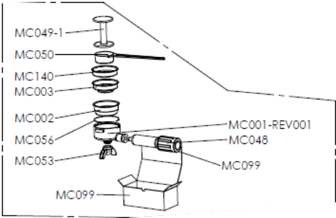 Picture of Double Filter Basket for 57mm portafilter