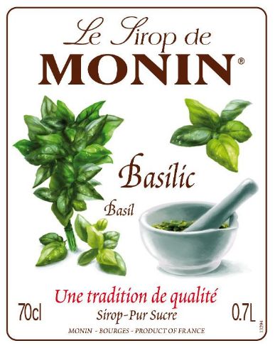 Monin BASIL - Σιρόπι Βασιλικός