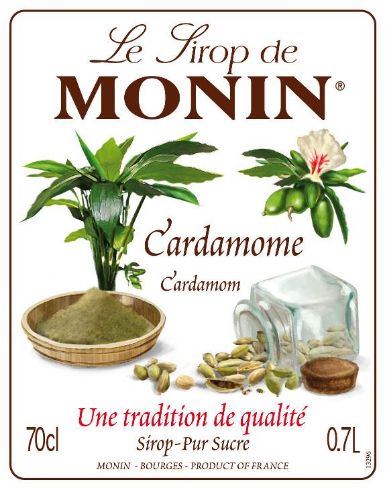 Monin CARDAMON - Σιρόπι Κάρδαμο