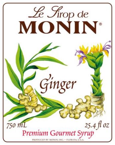 Monin GINGER - Σιρόπι 
