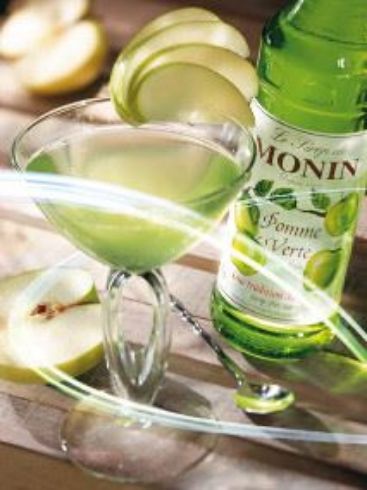 Monin GREEN APPLE - Σιρόπι Πράσινο Μήλο