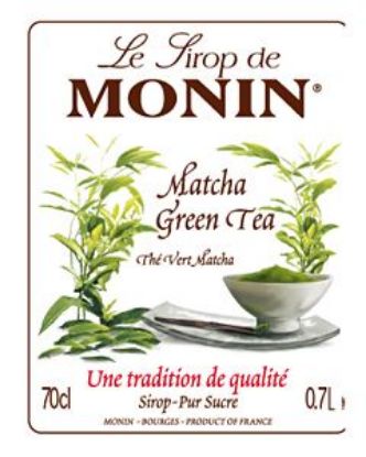 Εικόνα της Monin MACHA GREEN TEA - Σιρόπι Πράσινο Τσάι