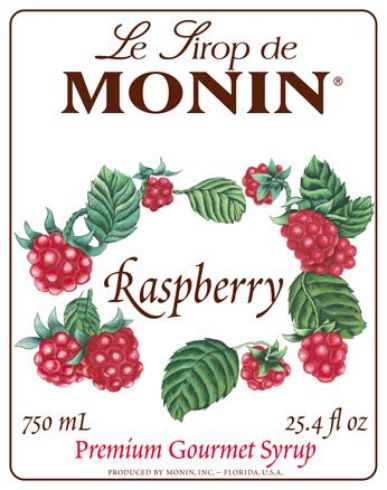 Monin RASBERRY TEA - Σιρόπι Τσάι Raspberry