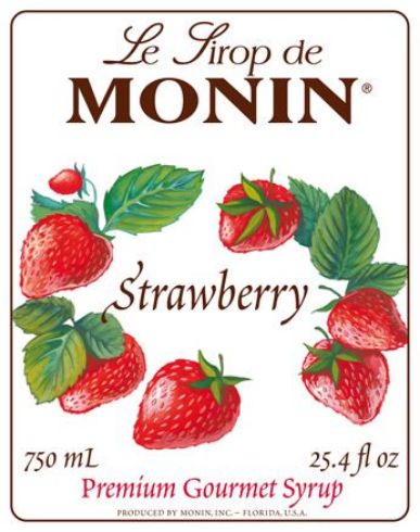 Monin STRAWBERRY - Σιρόπι Φράουλα