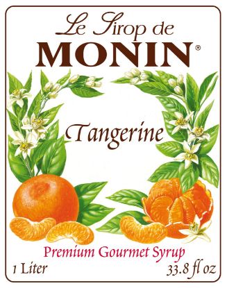 Picture of Monin TANGERINE - Σιρόπι Μανταρίνι 1lt