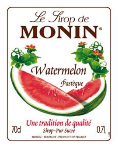 Picture of Monin WATER MELON - Σιρόπι Καρπούζι