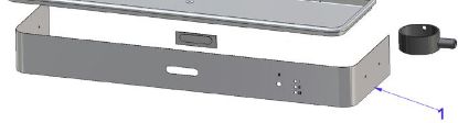 Εικόνα της Vibiemme Replica 2 Group 2 Boiler Pid Bodywork Lower Panel For Replica Electr. Pid - 2 Gr.