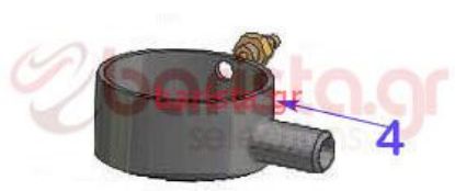 Εικόνα της Vibiemme Lollo 2Gr Bodywork - 1/8 Hose Connector Fitting (item 4)