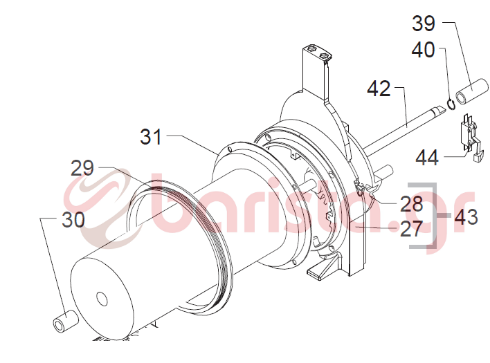 Picture of EVAPORATOR COMPLETE 1,24 x 2