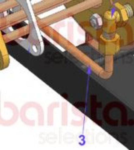 Picture of Vibiemme Lollo Boiler - Charging Tube For Lollo 2 GR. (item 3)