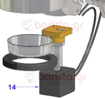 Picture of Vibiemme Domobar Super Grouphead Solenoid Valve Coil 3 Ways 304398