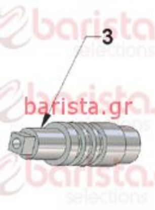 Picture of Vibiemme Domobar Junior Taps  - Inox Rod Tap