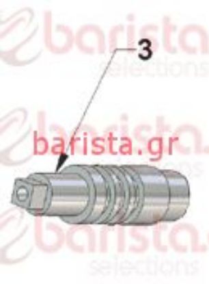 Εικόνα της Vibiemme Domobar Junior Taps  - Inox Rod Tap