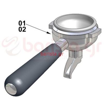 Εικόνα της Vibiemme Domobar Portafilter Assembly high