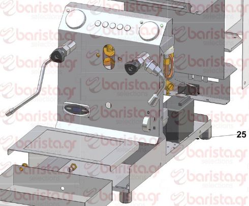 Vibiemme Domobar Super Bodywork - Inox Frame