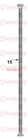 Picture of Vibiemme Lollo Filterholder - Short Inox Flexible Tube  L.1000