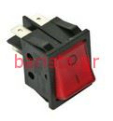 Εικόνα της Wega Electric Components Switch Red Faxton 4