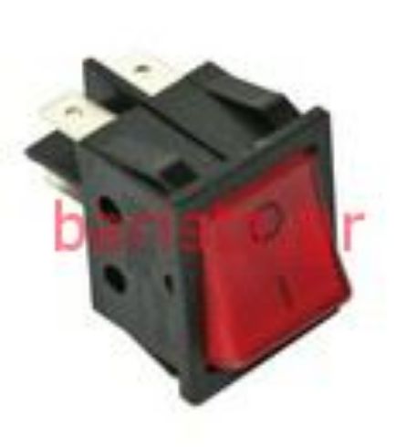 Wega Gemini Electric Component Switch Red Faxton 4