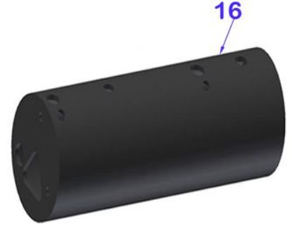 Εικόνα της Vibiemme Replica 2 Group 2 Boiler Pid Boilers Thermal Insulation Cover For Steam Boiler 2 Gr. (item 16)