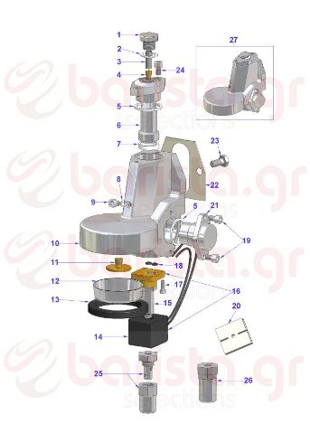 Vibiemme Domobar Super Grouphead Solenoid Valve Coil 3 Ways 304398