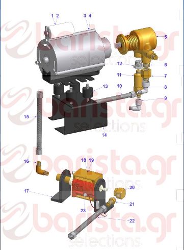 Vibiemme Domobar Super Motor Pump Fitting For Water Net Connection