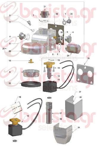 Picture of Vibiemme Lollo Grouphead - Ανοξείδωτη ροδέλα 8 MA (νο 1)