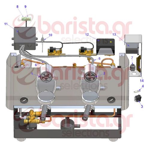 Vibiemme Lollo Electronics - Push-Button Connection Flat Wire DX L.600