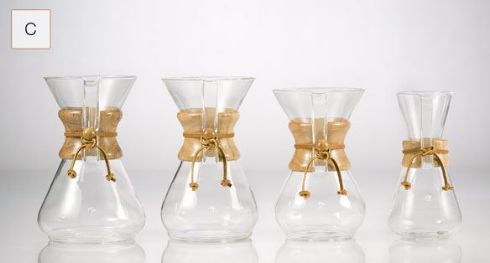 Picture of Chemex Classic Series Glass Coffeemaker Ten Cups