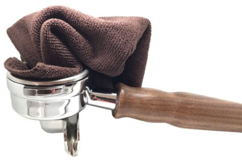 barista selections microfiber towel portafilter cleaning