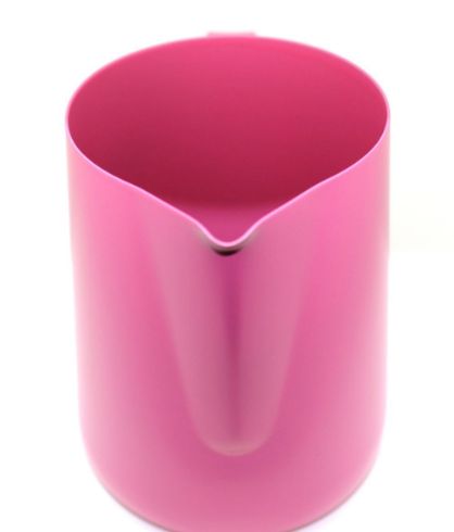 milk jug 350ml pink color