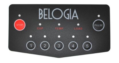 Picture of Belogia blender control panel