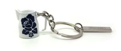 Key Ring milk Jug White