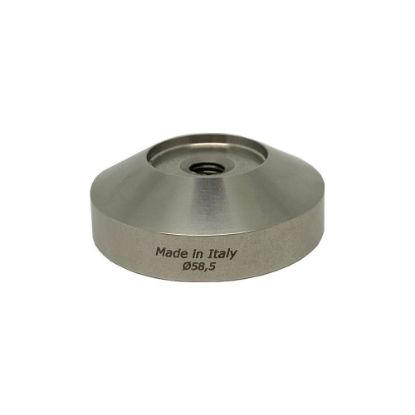 TAMPER STAINLESS STEEL D.58.5MM FLAT BASE