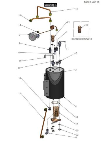 Isolation Steam-/Hot Water Boiler